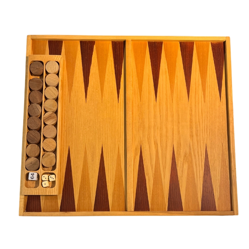 Gioco da Tavolo Backgammon in Legno