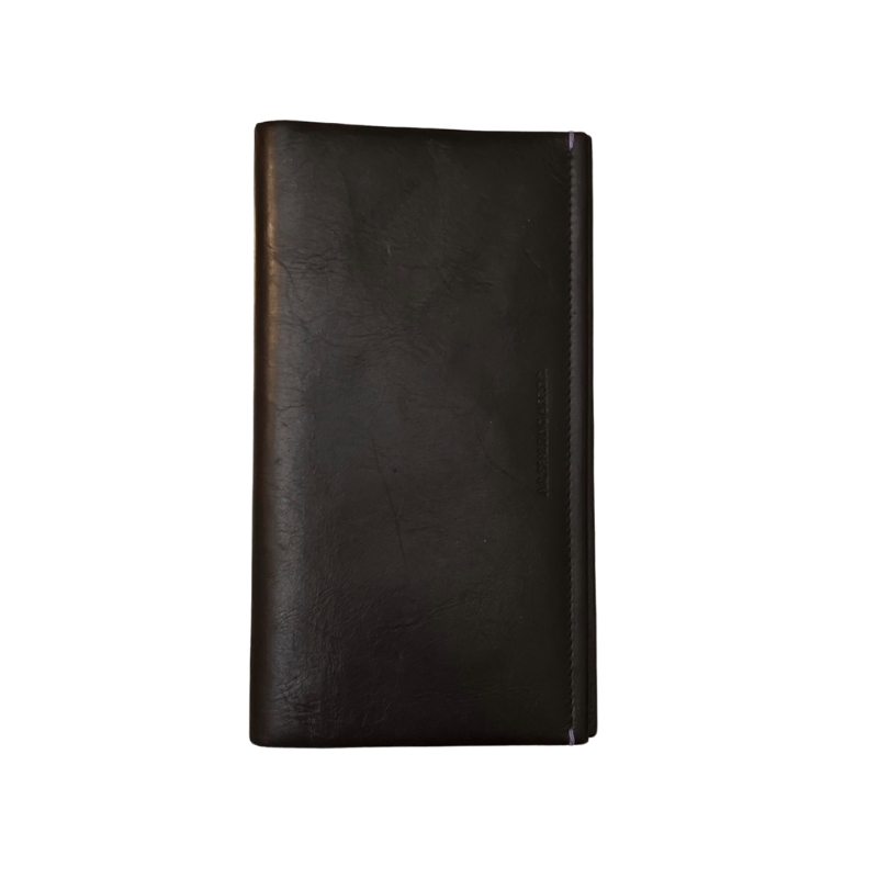 Spalding & Bros Agenda Tascabile in Pelle Testa di Moro Spiral