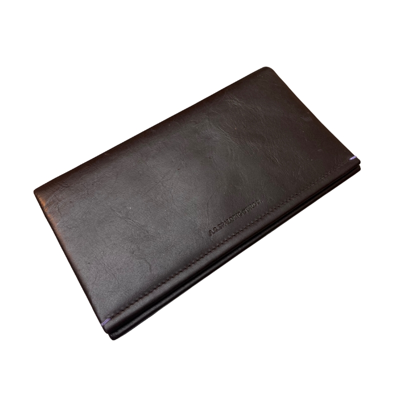 Spalding & Bros Agenda Tascabile in Pelle Testa di Moro Spiral - immagine 4
