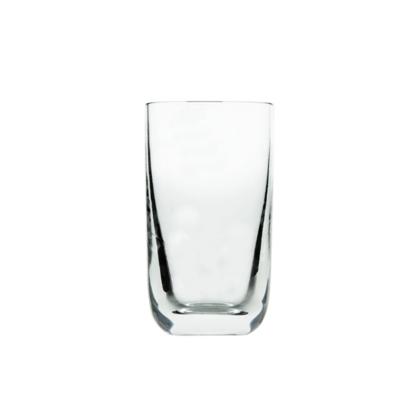 bicchierino da vodka in cristallo trasparente