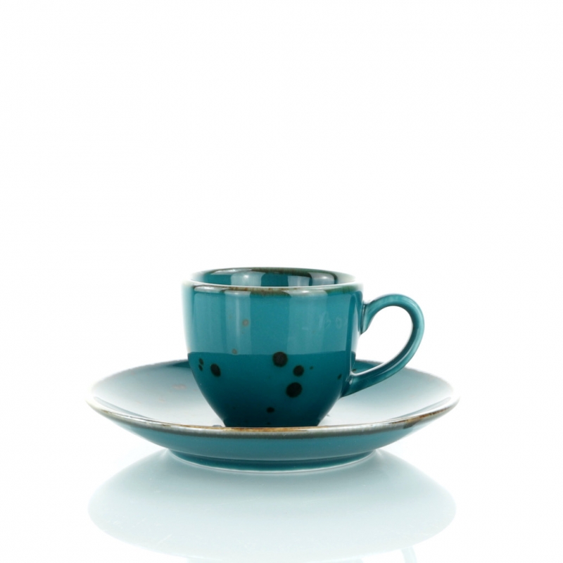 Weissestal Mug Tazze e Tazzine Cottage - Tazzina Caffè, Galaxy Blue