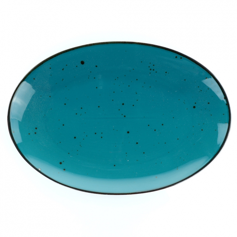 Weissestal Servizio Piatti Cottage - Galaxy Blue, Ovale 38 cm