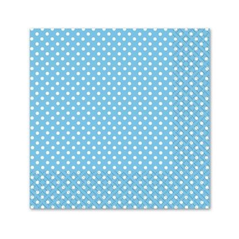 IHR Schonhuber Tovaglioli di Carta Little Dots Light Blue