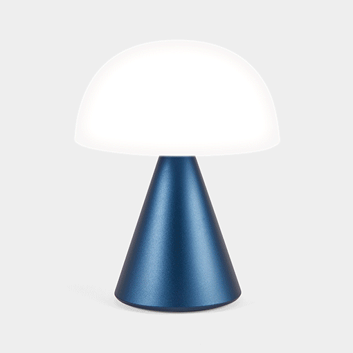 Lexon Mina L Lampada LED - Blu Alu