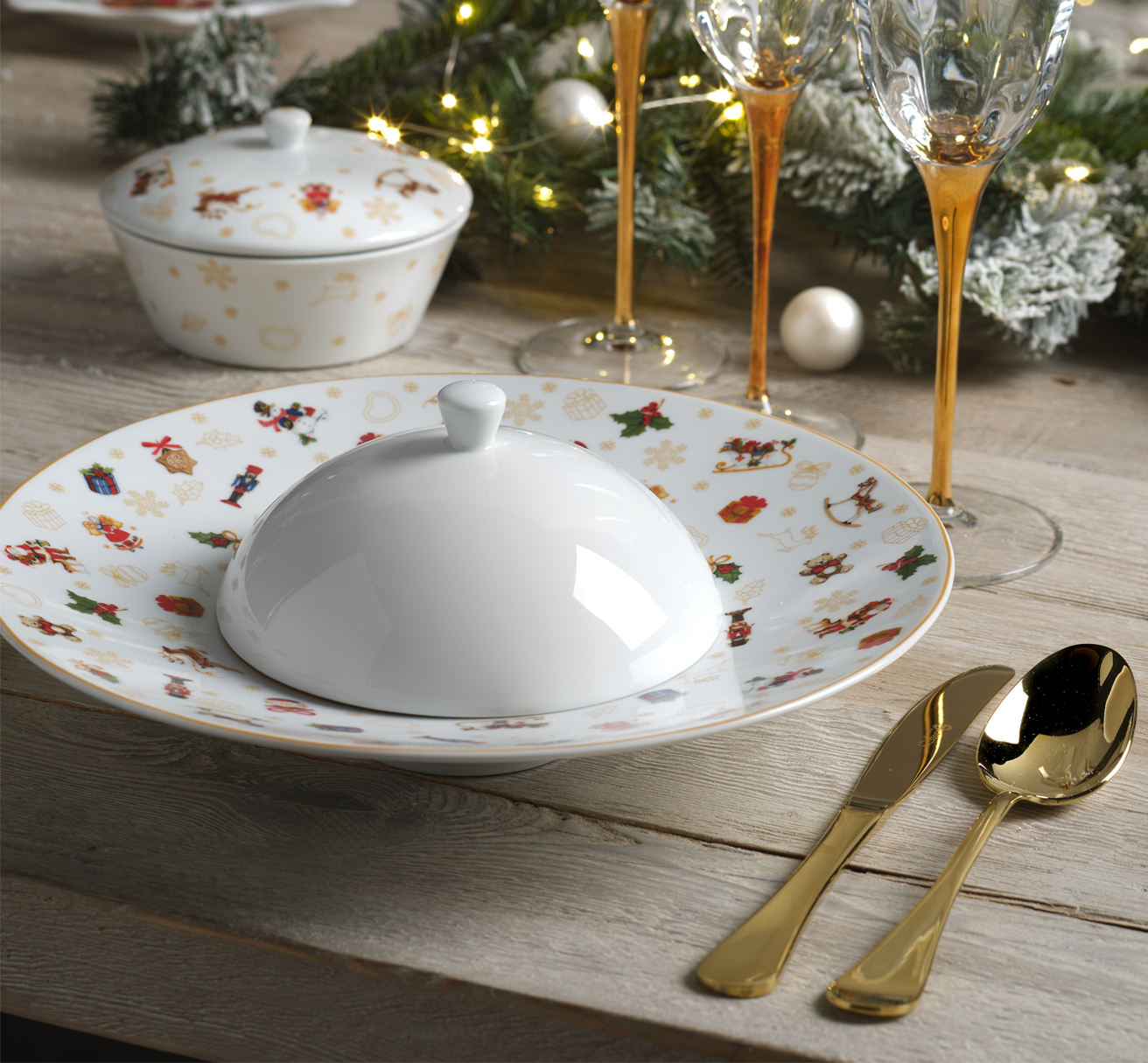 Weissestal – Tazza da Colazione Bianco Natale