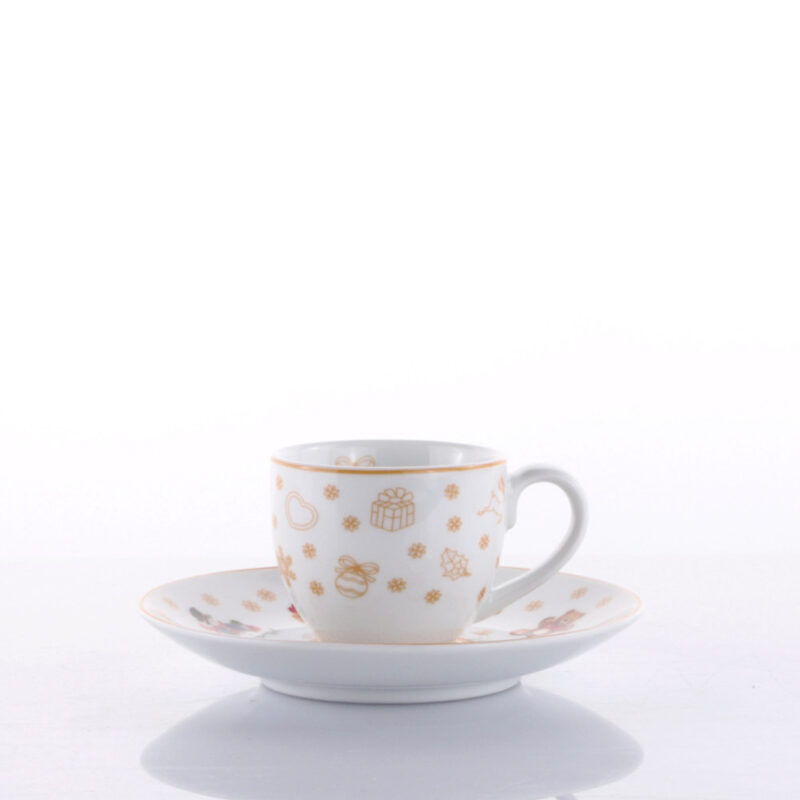 Weissestal Toys Set 2 Tazze Caffè con Piatto
