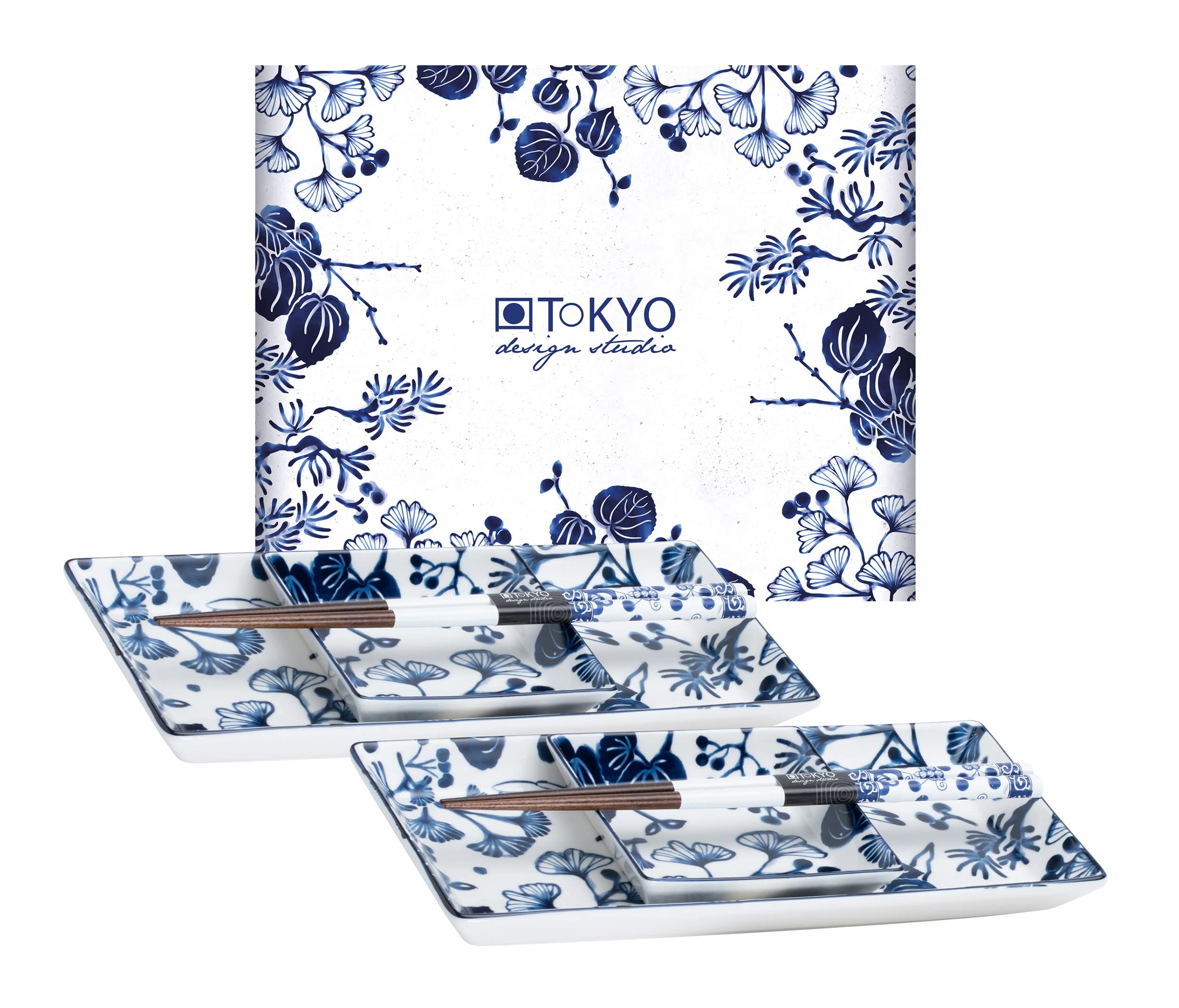 Tokyo Design Set Sushi Flora Japonica
