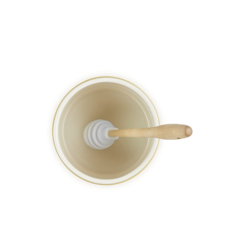 Le Creuset Barattolo Miele con Cucchiaio in Gres Vetrificato - immagine 5