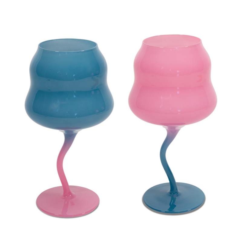 WD Set 2 Calici da Cocktail in Vetro Ondulati Samarcanda - immagine 9