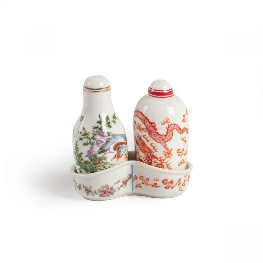 Seletti Set per Spezie Hybrid Thea