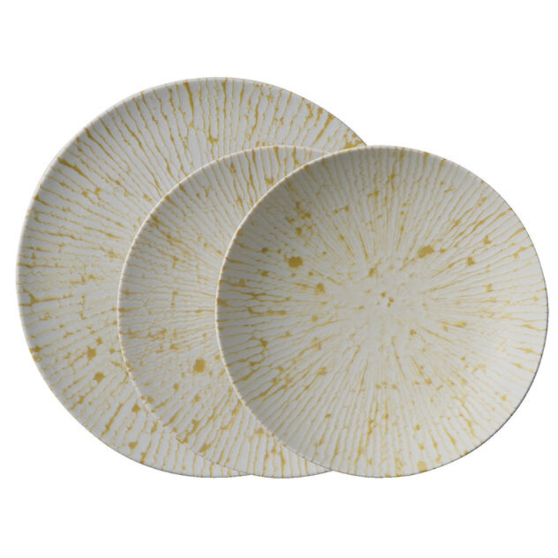Arthur Krupp Servizio Piatti 12 Pezzi Golden Ray