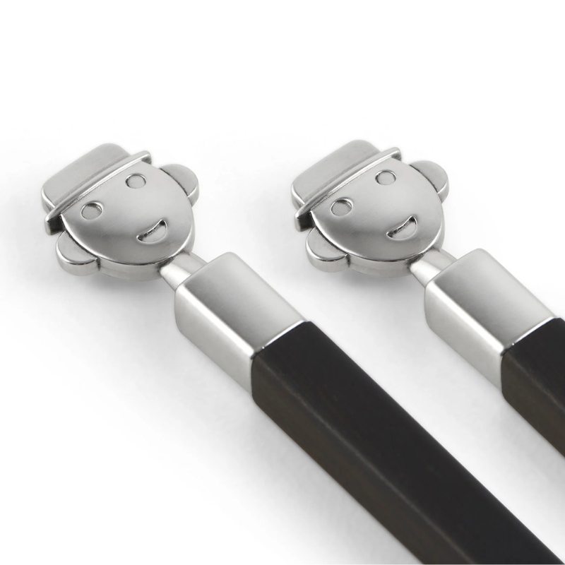 Alessi Set Bacchette con Supporto Alessandro Stick - immagine 3