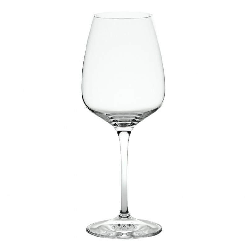 cristal de sevres calice vino rosso cristallo trasparente