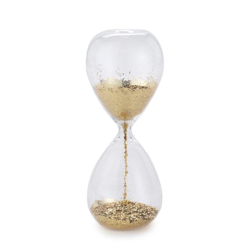 Henriette Clessidra Glitter Oro Treasure