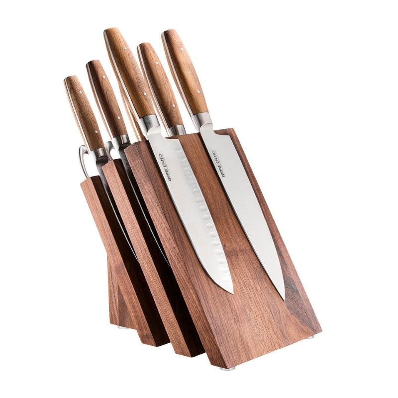 Gefu Ceppo Magnetico per Coltelli in Legno Enno
