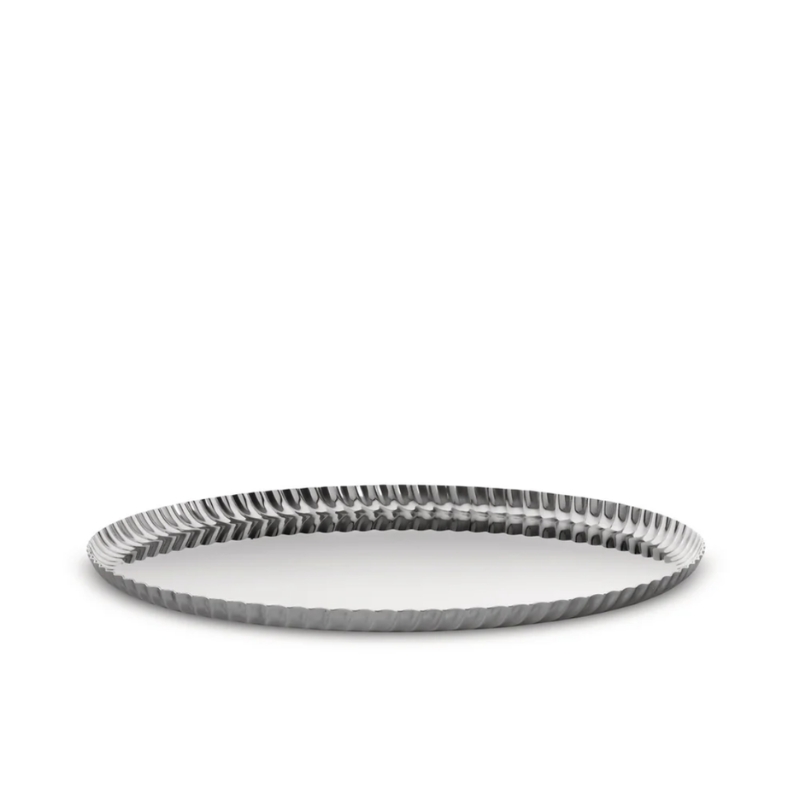 Alessi Vassoio Tondo Pleats - immagine 3