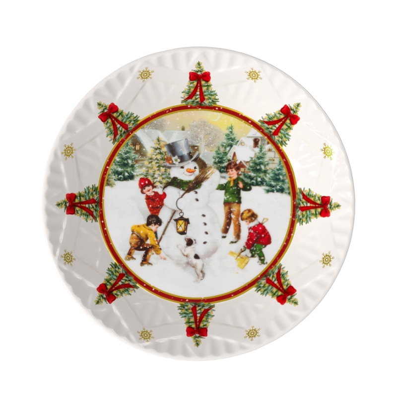 Villeroy & Boch Ciotola da Portata Pupazzo di Neve Toy's Fantasy