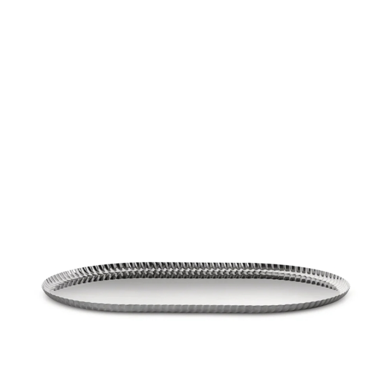 Alessi Vassoio Ovale Pleats - immagine 3