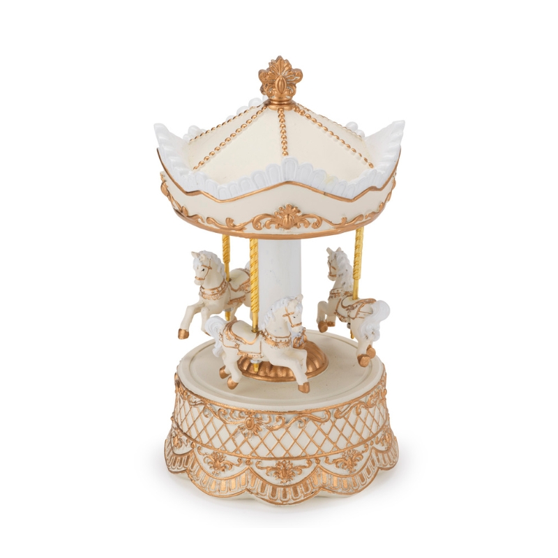 Henriette Carosello Carillon Bianco Natale
