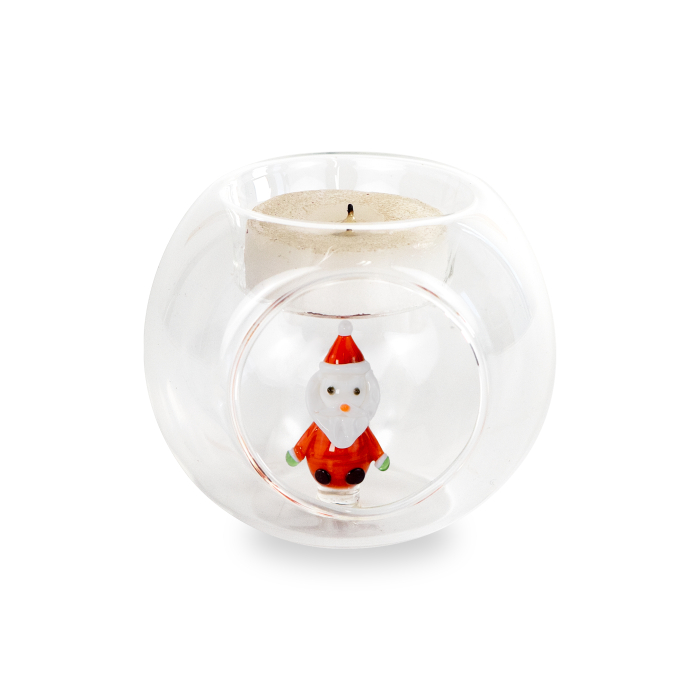 WD Lifestyle Porta Candela Tealight di Natale - immagine 3