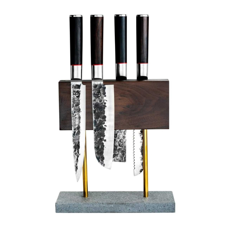 Schonhuber Laguiole Ceppo Magnetico per Coltelli in Legno e Pietra - immagine 3