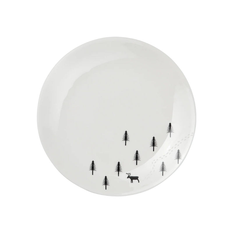 Asa Selection Piattino Colazione/Dessert Tracce sulla Neve