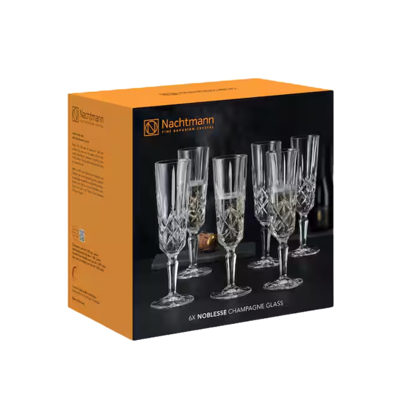 Nachtmann Set 4 Calici da Champagne Noblesse - immagine 5