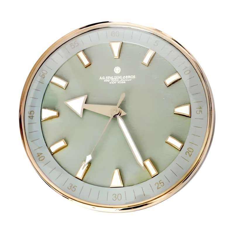 Spalding & Bros Orologio da Muro Vintage