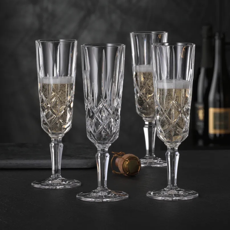 Nachtmann Set 4 Calici da Champagne Noblesse - immagine 2