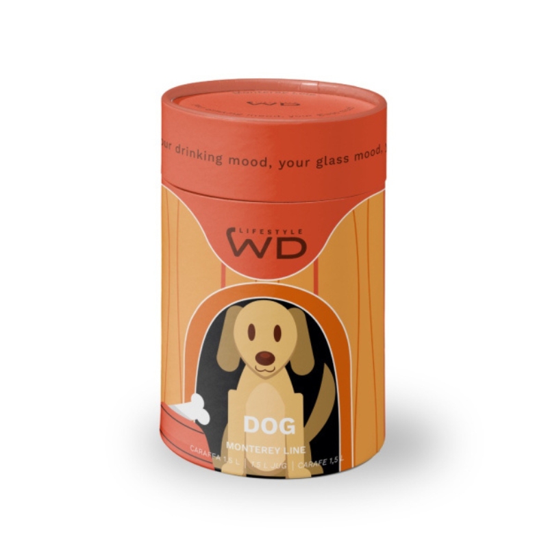 WD Lifestyle Caraffa in Vetro Borosilicato Cane - immagine 3
