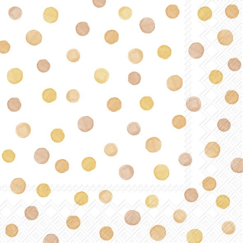 IHR Schonhuber Tovaglioli di Carta Happy Dots Orange