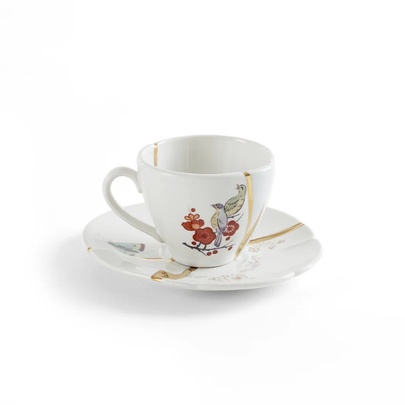 Seletti Tazzina da Caffè con Piattino Kintsugi - immagine 3