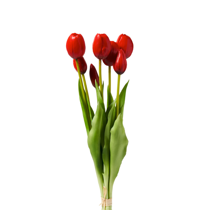 Henriette Bouquet 7 Tulipani Artificiali - immagine 3