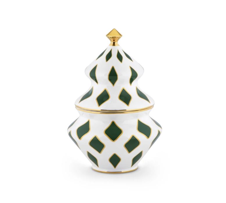 Alessi Contenitore grande per dolci Delight Verde