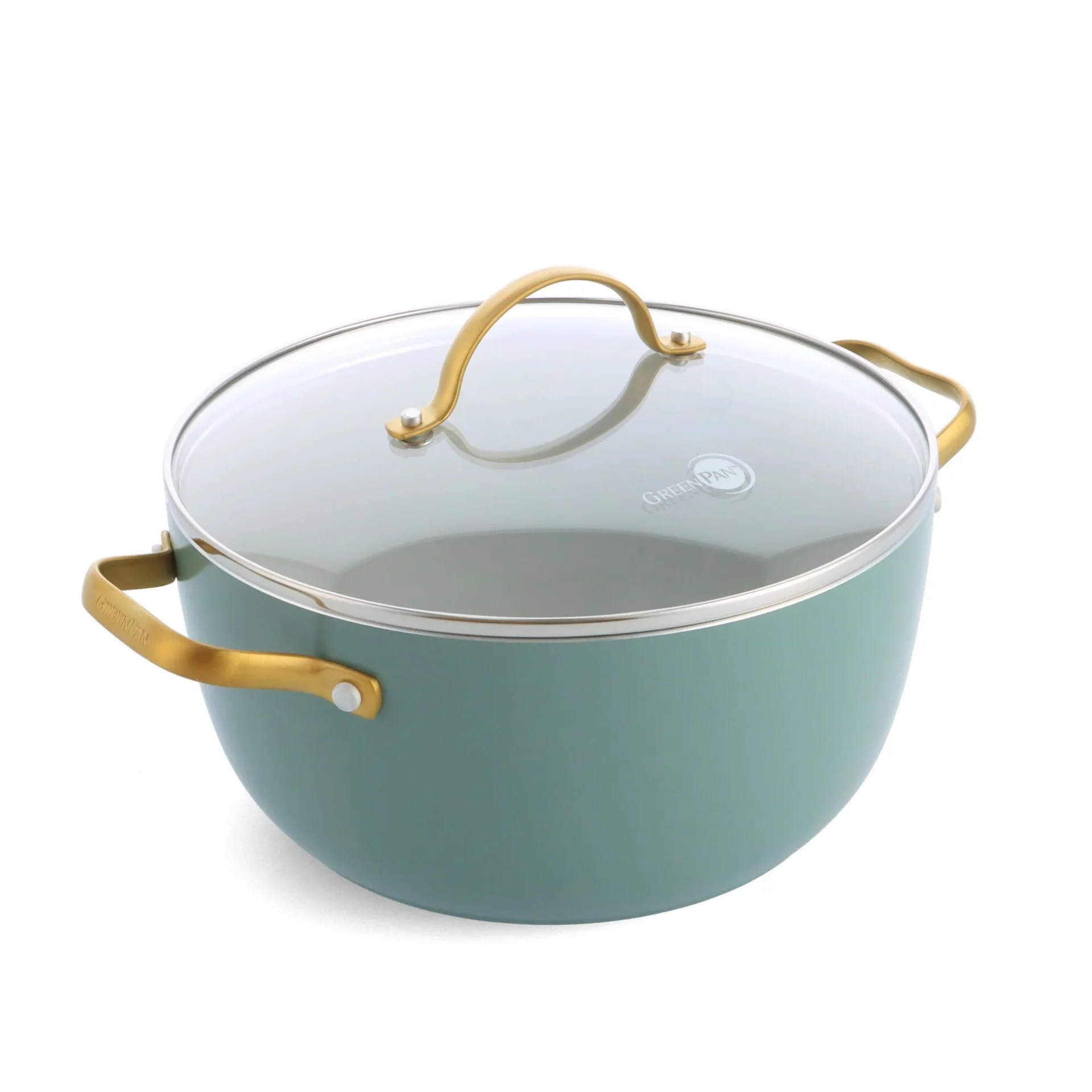 GreenPan Batteria di Pentole Padova Reserve Smokey SkyBlue da 10 pezzi - immagine 4